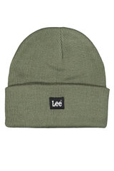 Зимняя шапка LEE 112339001, зелёная цена и информация | Мужские шарфы, шапки, перчатки | pigu.lt