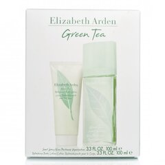 Rinkinys Elizabeth Arden Green Tea: EDP moterims 100 ml + kūno losjonas 100 ml kaina ir informacija | Kvepalai moterims | pigu.lt