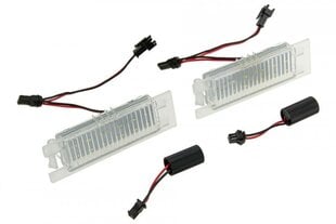 LED LEMPUTĖ /REGISTRACIJOS NUMERIO APŠVIETIMAS/OPEL INSIGNIA 2008-,CORSA D 2006-,ZAFIRA B 2005-,ASTRA H 2004-,ASTRA J - цена и информация | Автомобильные лампочки | pigu.lt