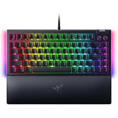 Клавиатура Razer BlackWidow V4 75%, Orange Switch, Black, US цена и информация | Клавиатуры | pigu.lt