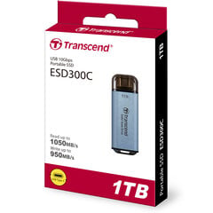 Transcend TS1TESD300C kaina ir informacija | Išoriniai kietieji diskai (SSD, HDD) | pigu.lt