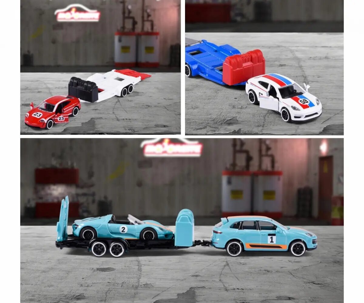 Žaislinių mašinėlių rinkinys Majorette Porsche kaina ir informacija | Žaislai berniukams | pigu.lt