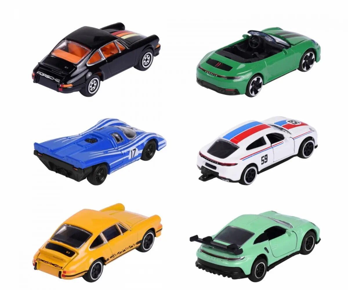 Žaislinių mašinėlių rinkinys Majorette Porsche Premium Cars kaina ir informacija | Žaislai berniukams | pigu.lt