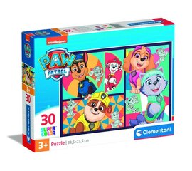 Пазл Clementoni Paw Patrol (Щенячий патруль) 20275, 30 деталей цена и информация | Пазлы | pigu.lt