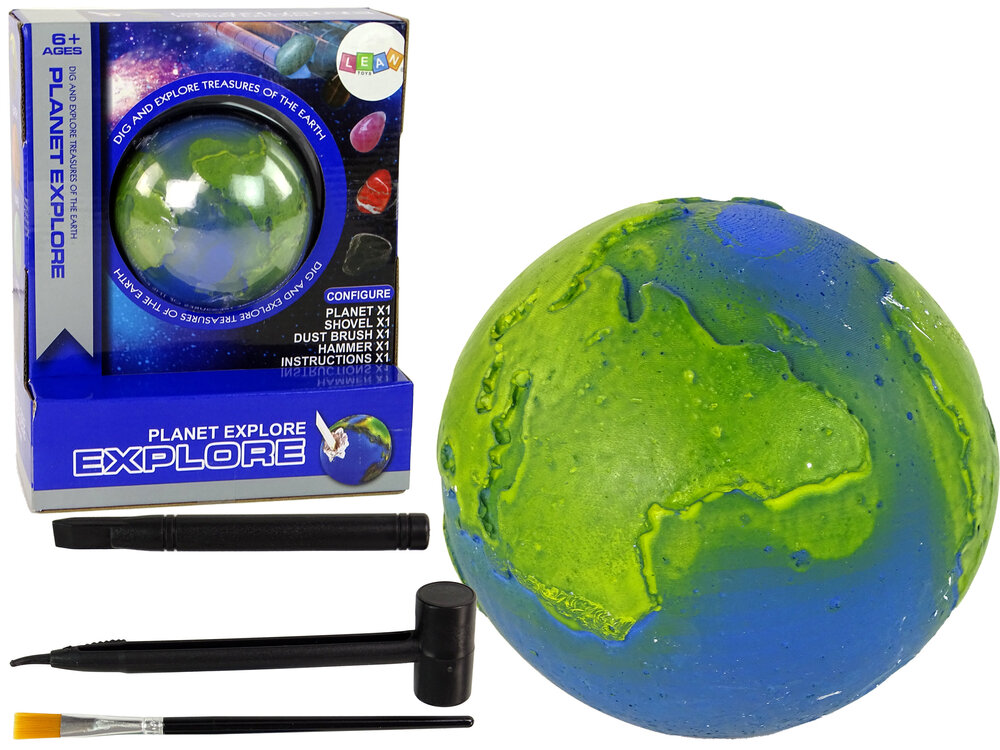 Planetos Žemė kasinėjimų rinkinys kaina ir informacija | Lavinamieji žaislai | pigu.lt