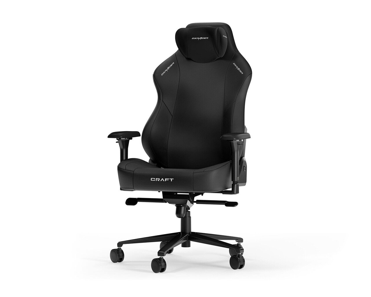 Žaidimų kėdė Dxracer Craft L C23-N, juoda цена и информация | Biuro kėdės | pigu.lt