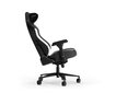 Žaidimų kėdė Dxracer Craft L C23-NW, juoda/balta kaina ir informacija | Biuro kėdės | pigu.lt