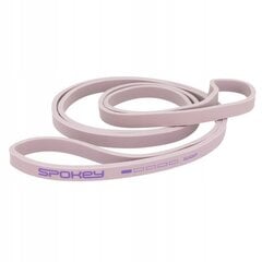 Резина сопротивления Spokey Power, 208 см, розовый цвет цена и информация | Фитнес-резинки, гимнастические кольца | pigu.lt