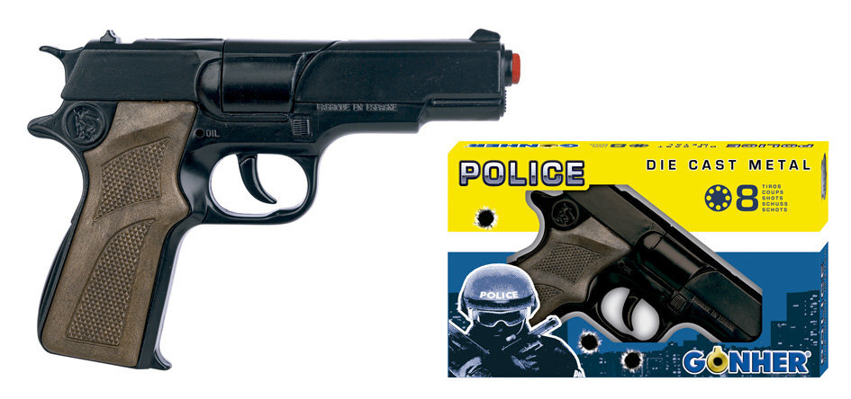 Žaislinis policininko pistoletas Gonher, 125/6 kaina ir informacija | Žaislai berniukams | pigu.lt