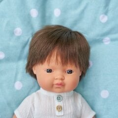 Lėlė berniukas Miniland, 38 cm. kaina ir informacija | Žaislai mergaitėms | pigu.lt