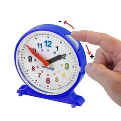 Edukacinis laikrodis Miniland, mėlynas цена и информация | Развивающие игрушки | pigu.lt