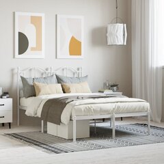 Каркас для кровати, 120x200 см, белый цена и информация | Кровати | pigu.lt