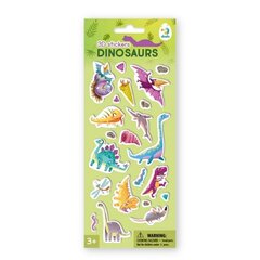 Lipdukai vaikams Dodo 3D Dinozaurai, 22 vnt. цена и информация | Аппликации, декорации, наклейки | pigu.lt