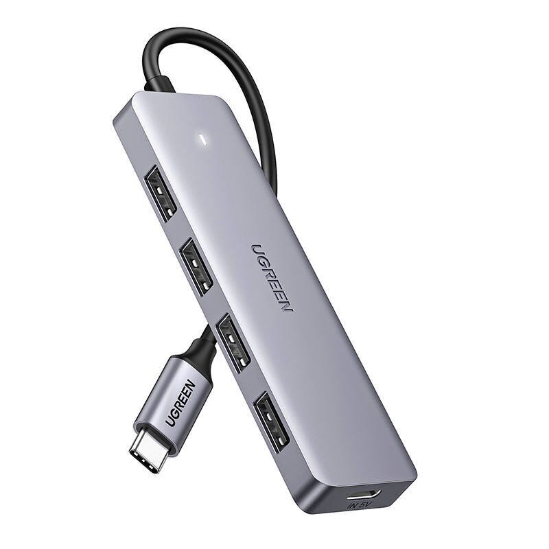 Ugreen Hub 4in1 kaina ir informacija | Adapteriai, USB šakotuvai | pigu.lt