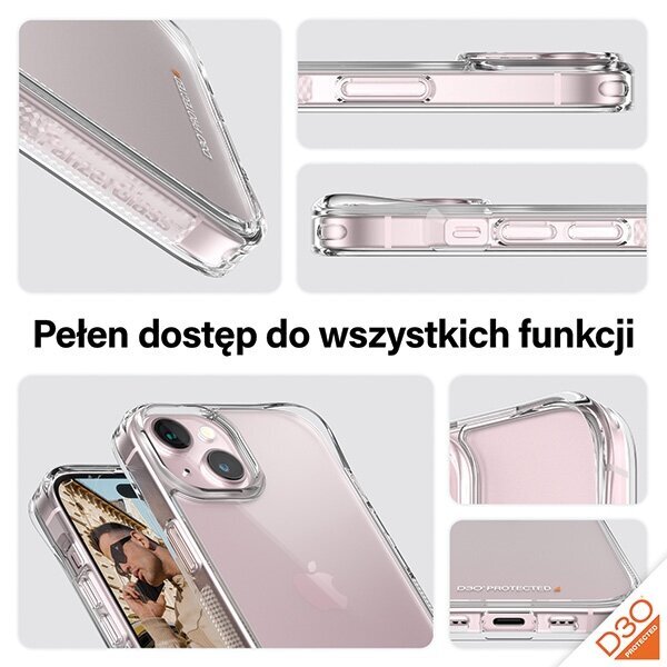 PanzerGlass Privacy Bundle 3in1 D3O Hardcase + Screen Protector UWF+ Lens Protector B1172+P2809 kaina ir informacija | Telefono dėklai | pigu.lt