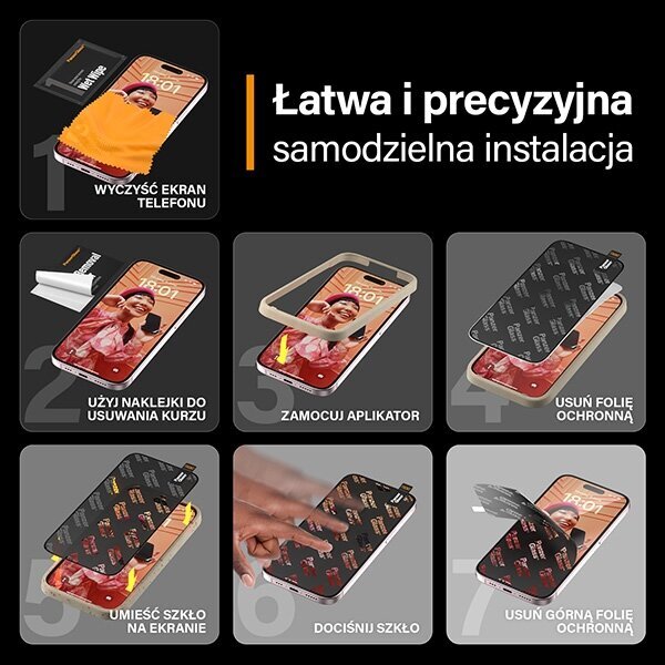 PanzerGlass P2812 kaina ir informacija | Apsauginės plėvelės telefonams | pigu.lt