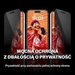 PanzerGlass Ultra-Wide Fit iPhone 15 Plus 6.7" Privacy Screen Protection Easy Aligner Included P2811 цена и информация | Защитные пленки для телефонов | pigu.lt