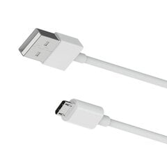 Borofone Cable BX22 Bloom - USB to Micro USB - 2,4A 1 metre white цена и информация | Кабели и провода | pigu.lt