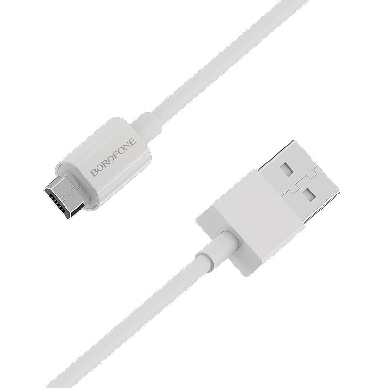 Borofone, USB-A/Micro USB, 1 m kaina ir informacija | Kabeliai ir laidai | pigu.lt