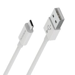 Borofone Cable BX22 Bloom - USB to Micro USB - 2,4A 1 metre white цена и информация | Кабели и провода | pigu.lt