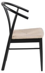 Комплект из 2-х стульев I York, черный цена и информация | Стулья для кухни и столовой | pigu.lt
