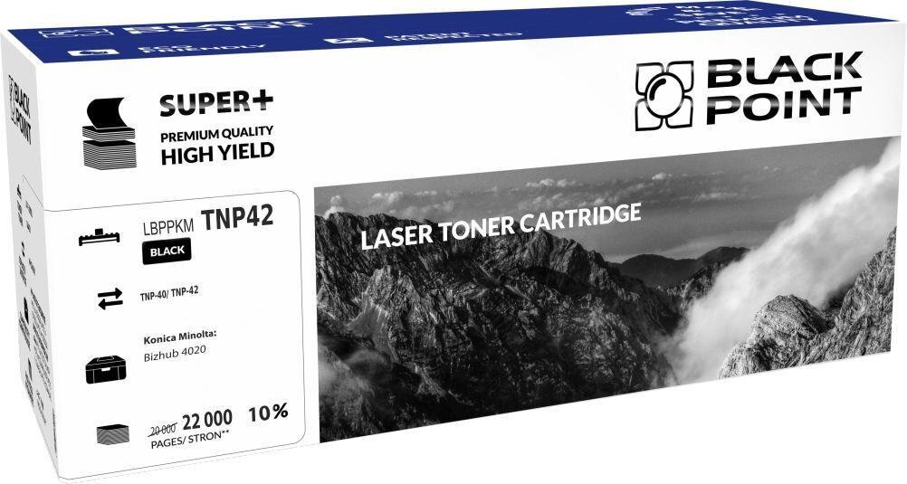 Toner Black Point LBPPKMTNP42 | black | 22000 pp | Minolta TNP-40 / TNP-42 цена и информация | Kasetės lazeriniams spausdintuvams | pigu.lt