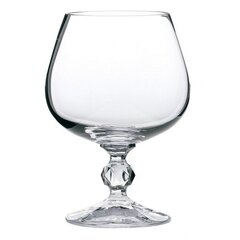 Taurės brendžiui 250ml Claudia 6 vnt. be dekoro (BOHEMIA CRYSTAL) kaina ir informacija | Taurės, puodeliai, ąsočiai | pigu.lt