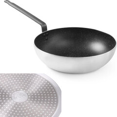 Сковорода для вок Hendi 320 мм &quot;Мраморный профессионал&quot; цена и информация | Cковородки | pigu.lt