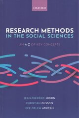 Research Methods in the Social Sciences: An A-Z of key concepts цена и информация | Энциклопедии, справочники | pigu.lt