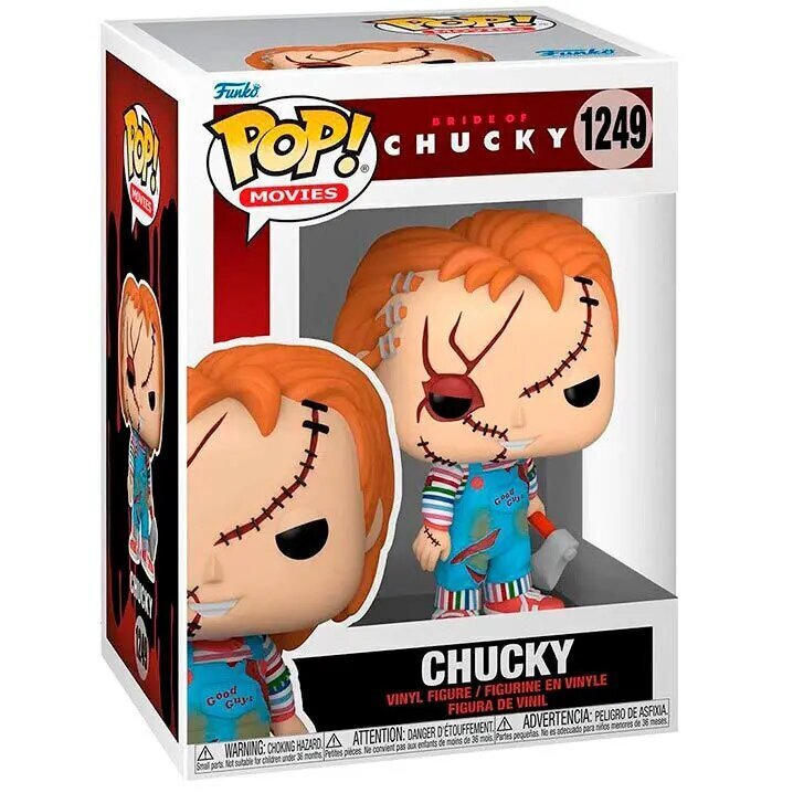 Figūrėlė Funko POP! Chucky #1249 цена и информация | Žaidėjų atributika | pigu.lt