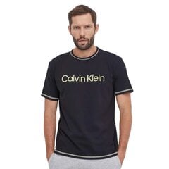 Calvin Klein marškinėliai vyrams 82379, juodi цена и информация | Мужские футболки | pigu.lt