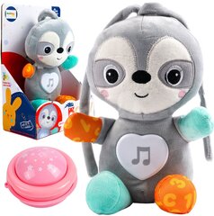 Мягкая игрушка со светом и звуком MalPlay Ленивец, 30 см цена и информация | Мягкие игрушки | pigu.lt