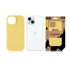 Tactical Velvet Smoothie Cover for Apple iPhone 15 Banana цена и информация | Чехлы для телефонов | pigu.lt