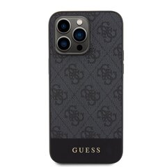 CG Mobile Guess PU 4G Stripe MagSafe Case GUHMP15XG4GLGR цена и информация | Чехлы для телефонов | pigu.lt