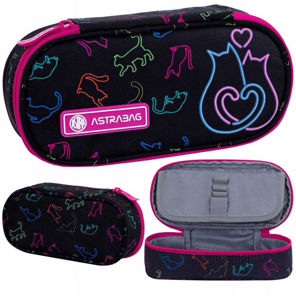 Penalas AstraBag AC6 LOVE 505023046, 22x9x5 cm kaina ir informacija | Penalai | pigu.lt