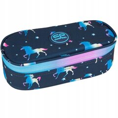 Mokyklinis penalas CoolPack Blue Unicorn F062670, 23x9x5 cm цена и информация | Пеналы | pigu.lt