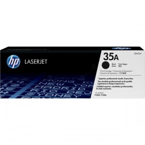 HP CB435A, juoda kasetė цена и информация | Kasetės lazeriniams spausdintuvams | pigu.lt