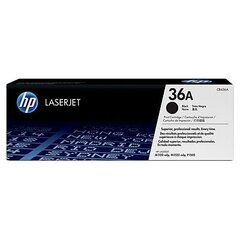 HP No.36A (CB436A), черный картридж цена и информация | Картриджи для лазерных принтеров | pigu.lt