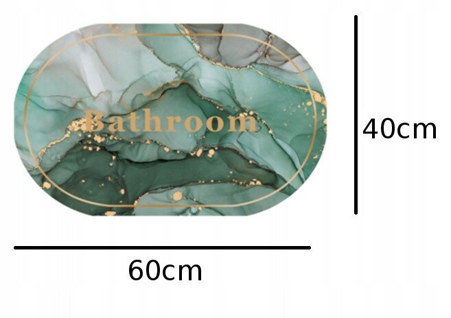 Vonios kilimėlis, 40x60 cm kaina ir informacija | Vonios kambario aksesuarai | pigu.lt