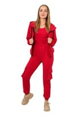 Laisvalaikio kostiumėlis moterims 25921, raudonas kaina ir informacija | Kostiumėliai moterims | pigu.lt