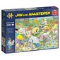 Dėlionė Kempingas TM toys, JUM19086, 1000d. цена и информация | Dėlionės (puzzle) | pigu.lt