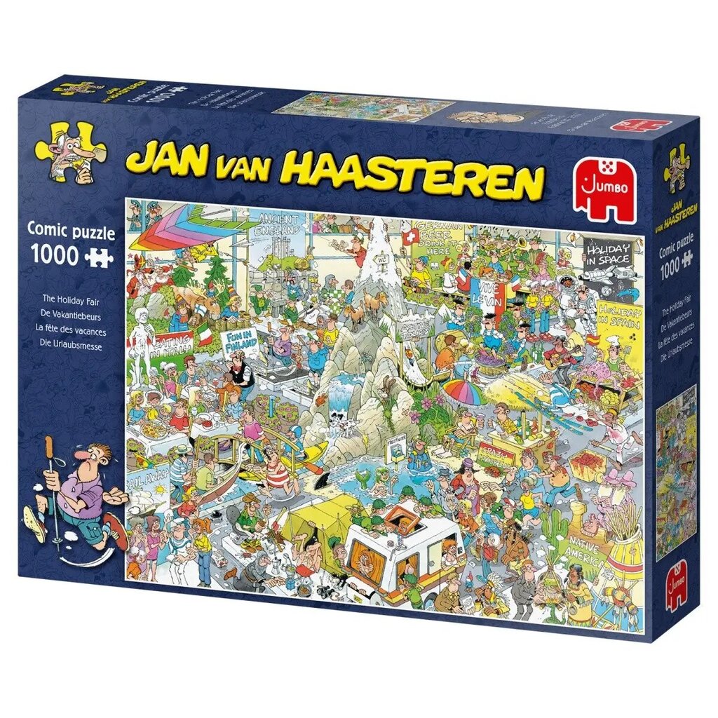 Dėlionė Atostogos TM Toys, JUM19051, 1000 d. kaina ir informacija | Dėlionės (puzzle) | pigu.lt