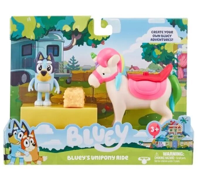 Figūrėlių rinkinys Bluey Unicorn kaina ir informacija | Žaislai berniukams | pigu.lt