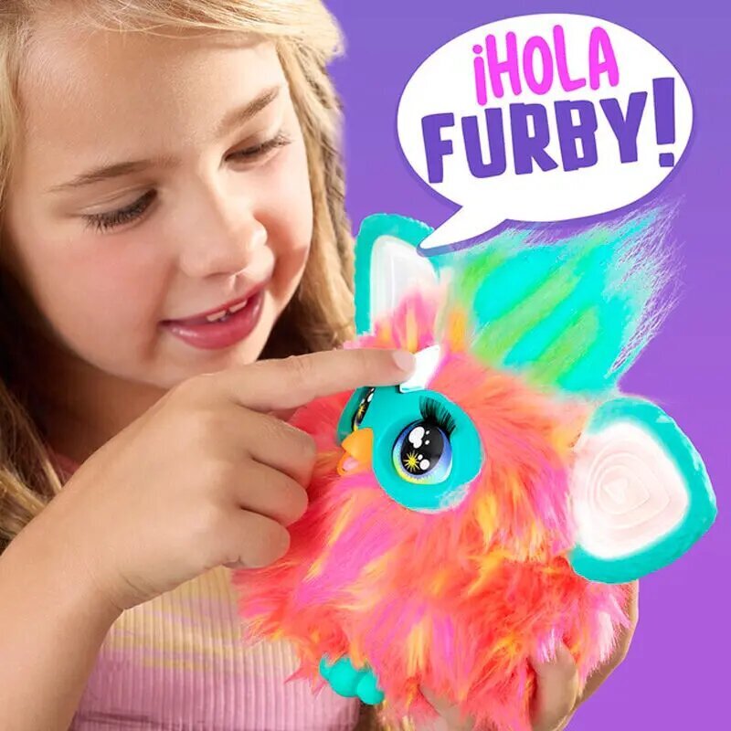 Interaktyvus žaislas Hasbro Furby, oranžinis kaina ir informacija | Žaislai mergaitėms | pigu.lt