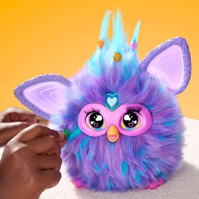 Interaktyvus žaislas Hasbro Furby, violetinis kaina ir informacija | Žaislai mergaitėms | pigu.lt