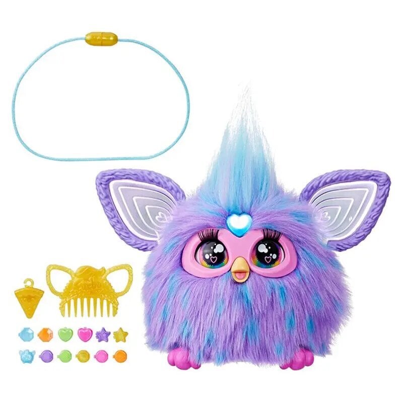 Interaktyvus žaislas Hasbro Furby, violetinis цена и информация | Žaislai mergaitėms | pigu.lt