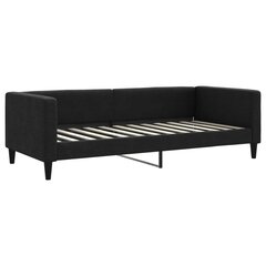 Sofa-lova vidaXL, 90x200 cm, juoda цена и информация | Кровати | pigu.lt