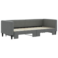 Sofa-lova vidaXL, 80x200 cm, pilka цена и информация | Кровати | pigu.lt