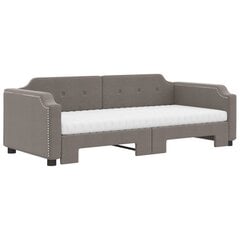 Sofa-lova vidaXL, 90x200 cm, ruda kaina ir informacija | Lovos | pigu.lt