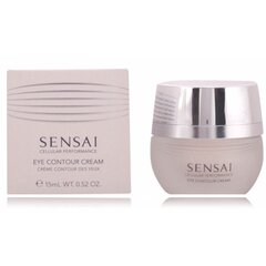 Крем для глаз Sensai Cellular Performance Anti-Ageing Day &amp; Night Eye Cream, 15 мл цена и информация | Сыворотки, кремы для век | pigu.lt